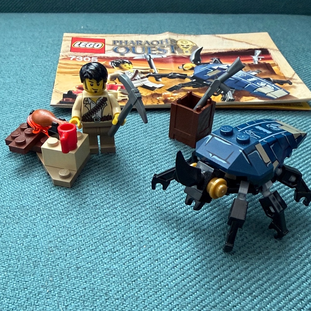 LEGO Pharaoh's Quest Scarab Attack Set 7305